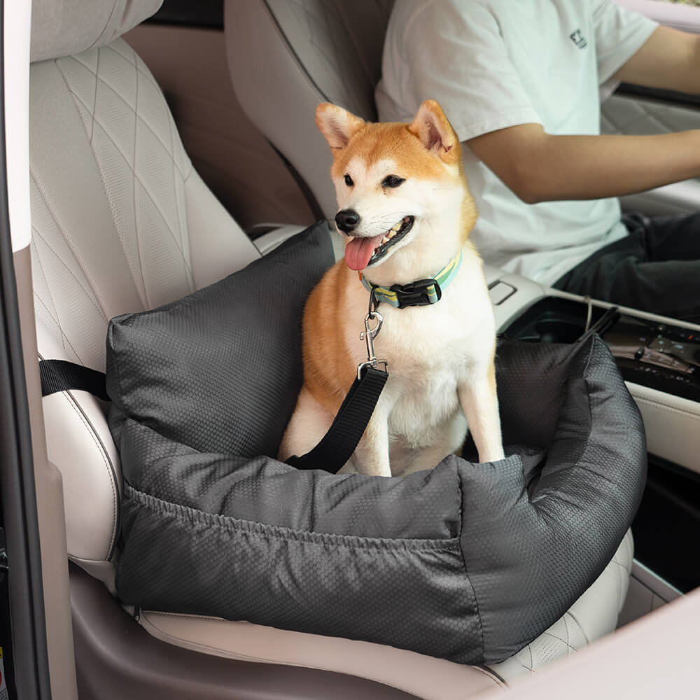 Waterdicht Reisbed met Verhoogde Randen voor Honden in de Auto Happy Pets